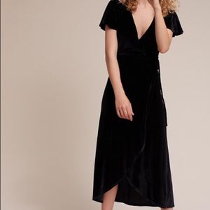 BHLDN Thrive Velvet Dress